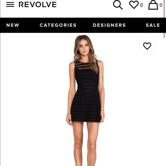 Revolve Nanette Lapore Take a risk black romper - Picture 2 of 16